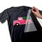 Christmas DTF Transfer - Faux Yarn Pink Truck Christmas Tree Ready to Press